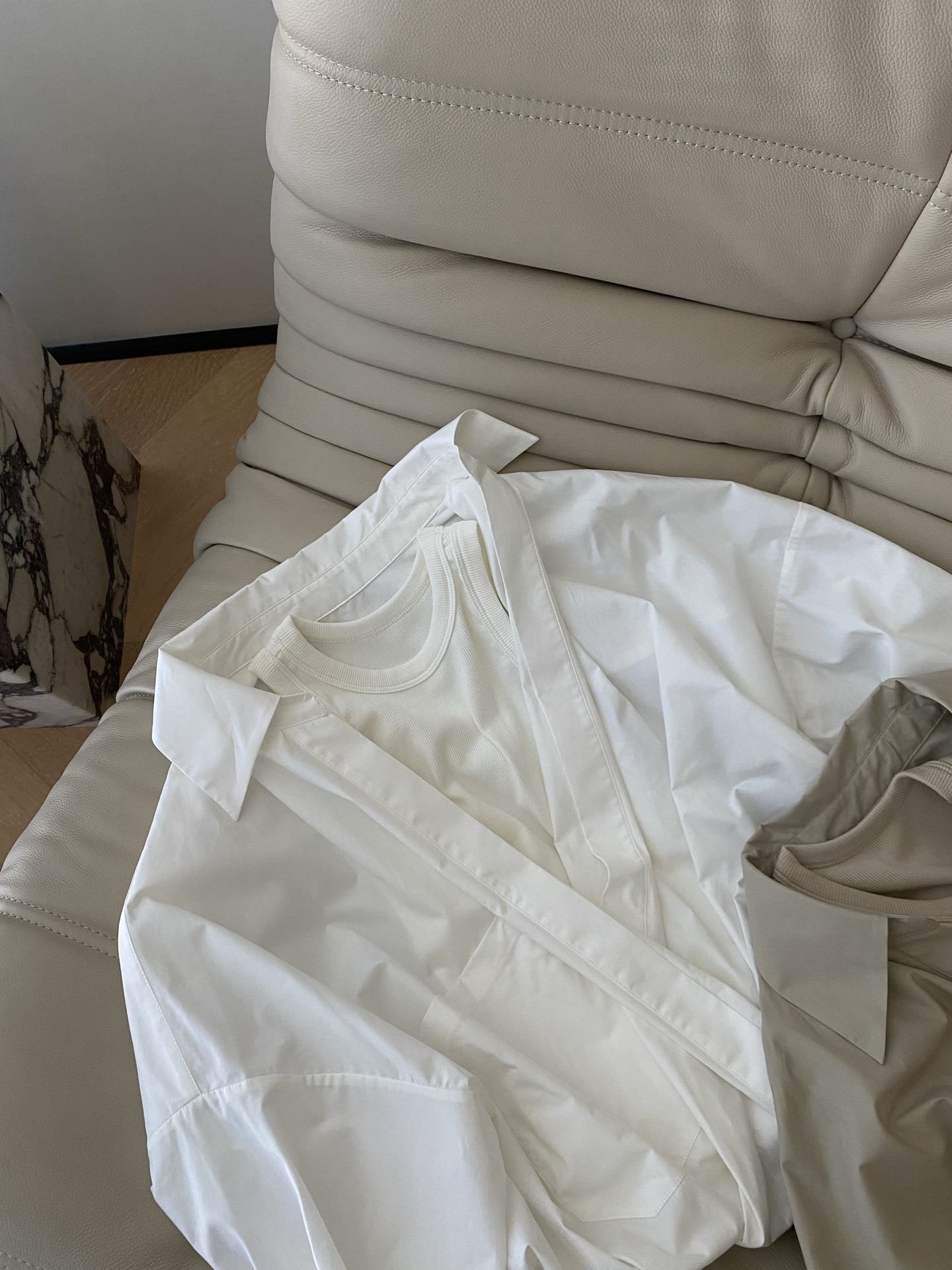 Women's Casual Vest Shirt Two-Piece Cotton Top - Comfortable & Unique 3 i1755854451173 6152 0 1