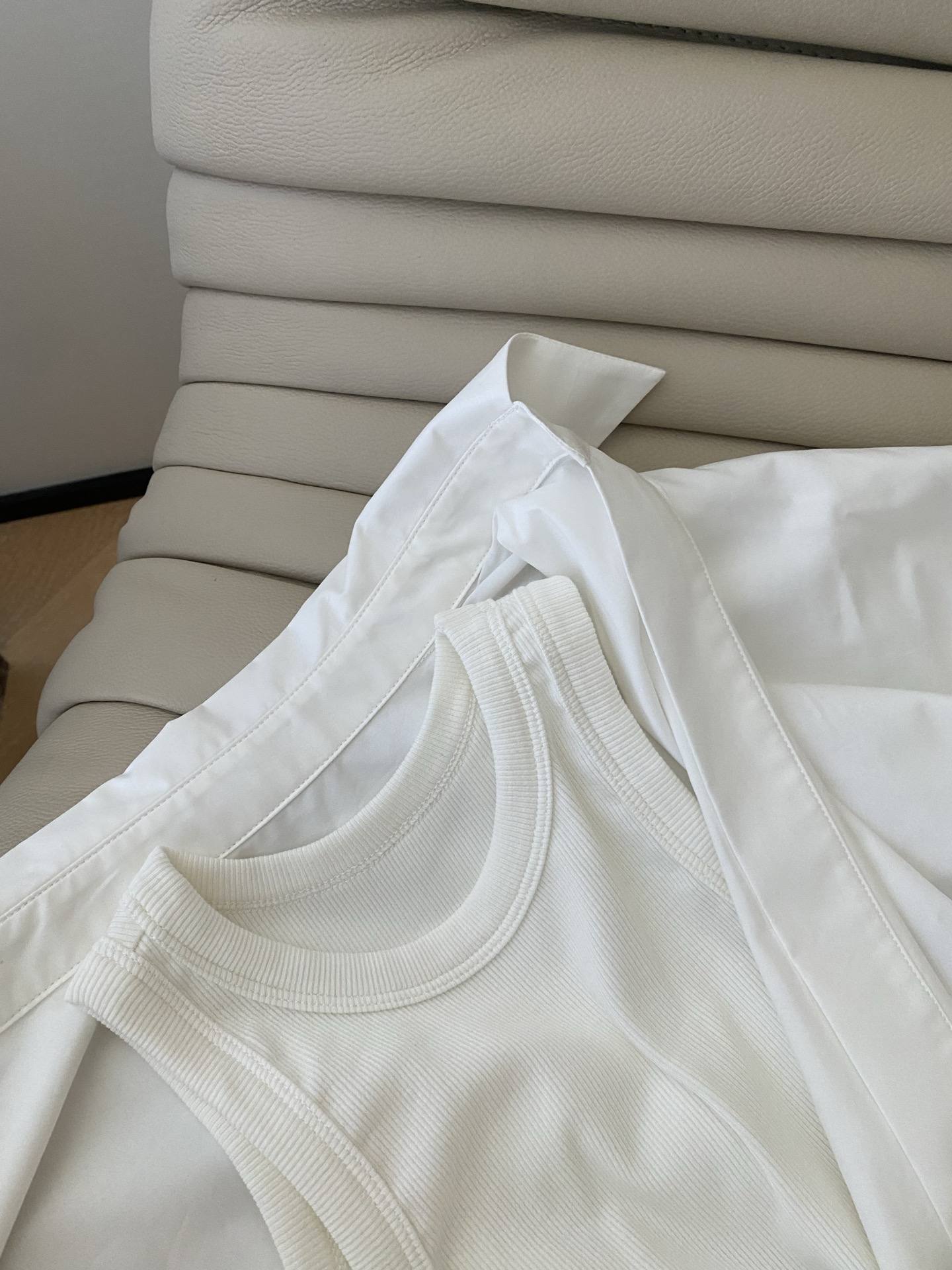 Women's Casual Vest Shirt Two-Piece Cotton Top - Comfortable & Unique 7 i1755854452517 5633 0 5