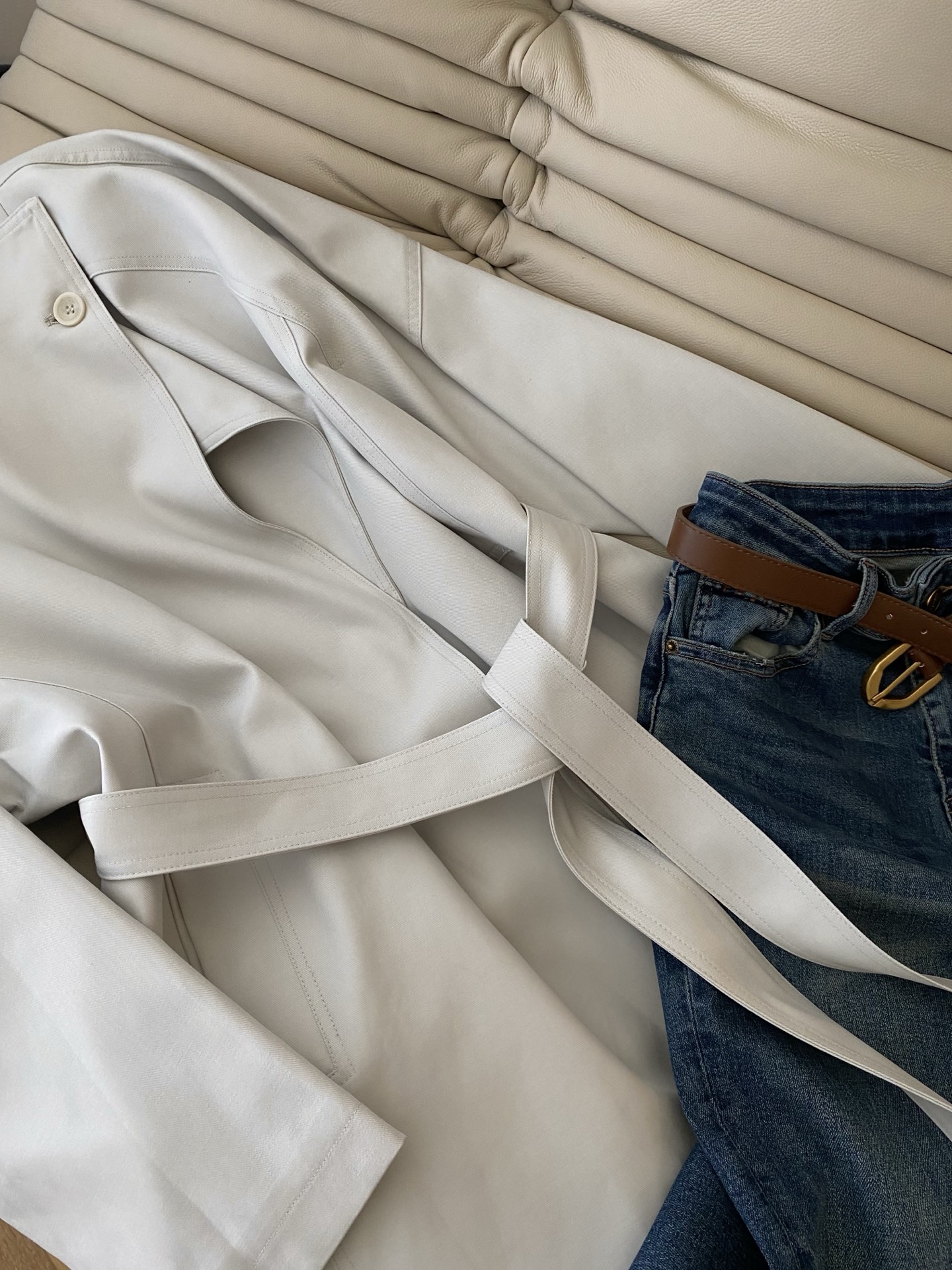 Elegant Stand Collar Trench Coat - Mid-Length, Lightweight & Stylish 5 i1755857857070 9948 0 3