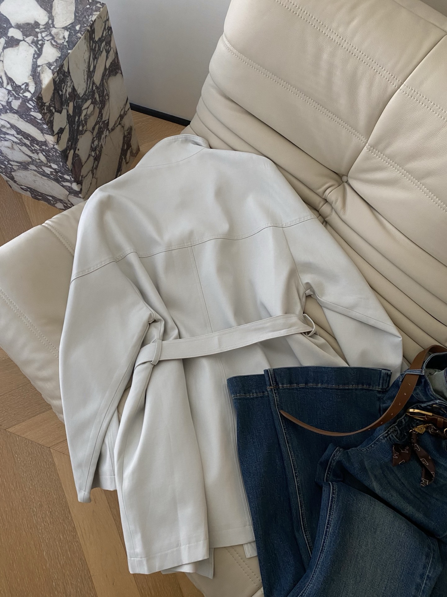 Elegant Stand Collar Trench Coat - Mid-Length, Lightweight & Stylish 9 i1755857858279 3328 0 7