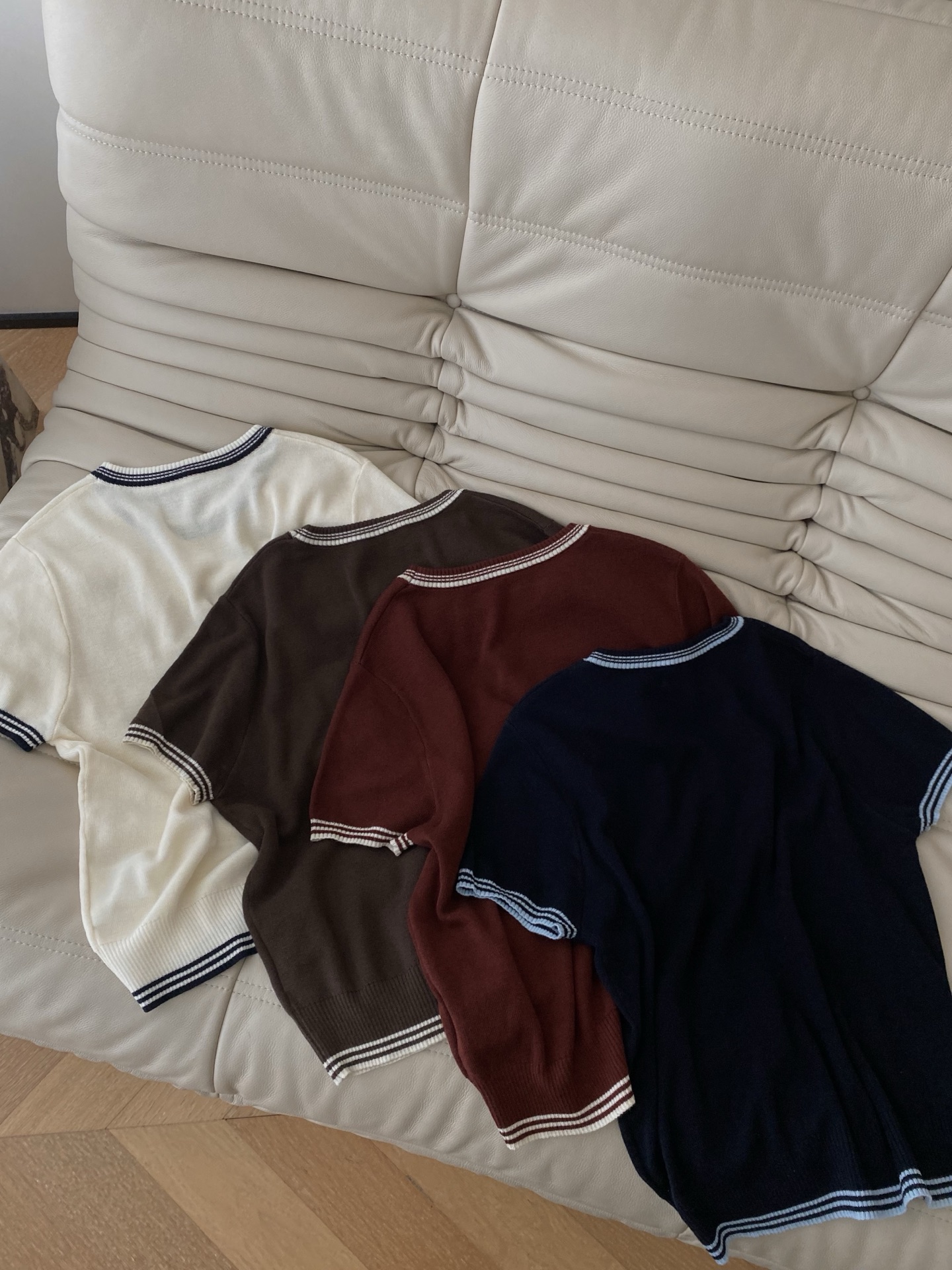 Elegant Wool Blend Capelet & Short Sleeve Set - Versatile & Chic 7 i1756033496703 718 0 5