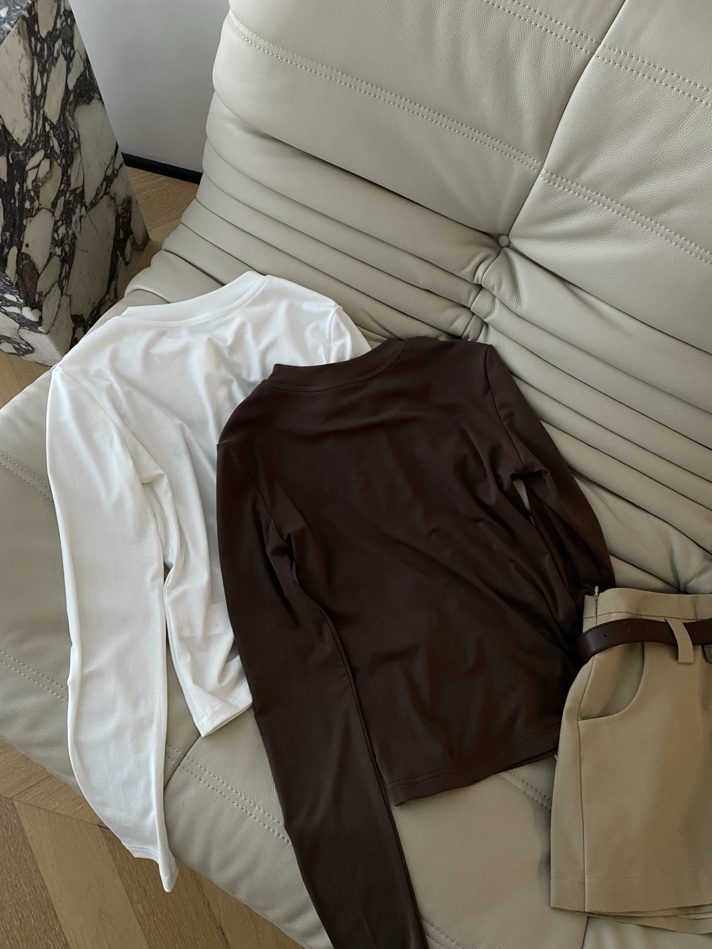 Polo Embroidered Lyocell Blend T-Shirt - Comfortable Round Neck Long Sleeve Top 8 i1756113762304 2392 0 6