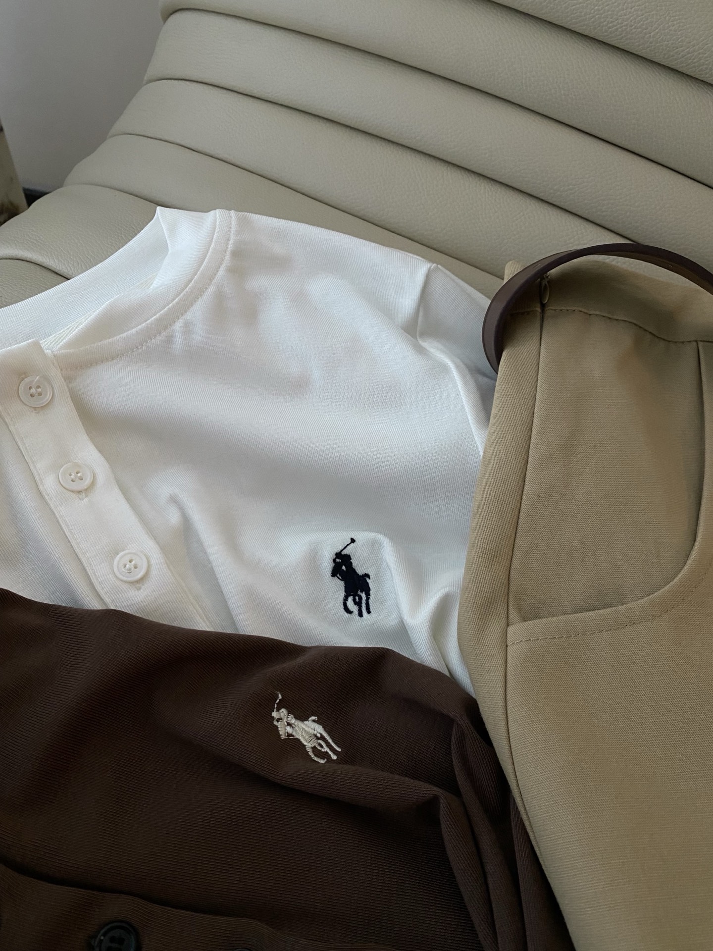 Polo Embroidered Lyocell Blend T-Shirt - Comfortable Round Neck Long Sleeve Top 5 i1756113763603 1464 0 3