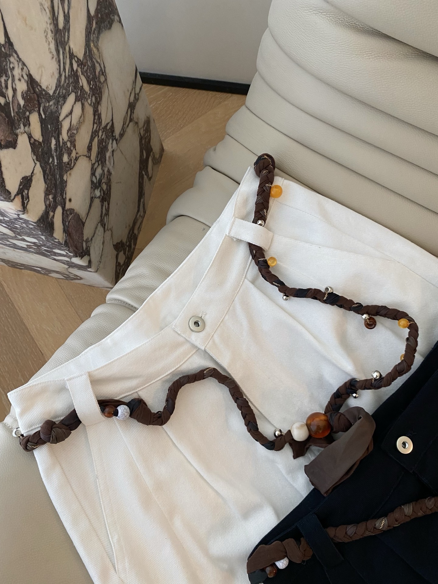High Waist Cargo Pants with Elastic Waistband - Comfortable & Stylish 5 i1756461739854 1640 0 3