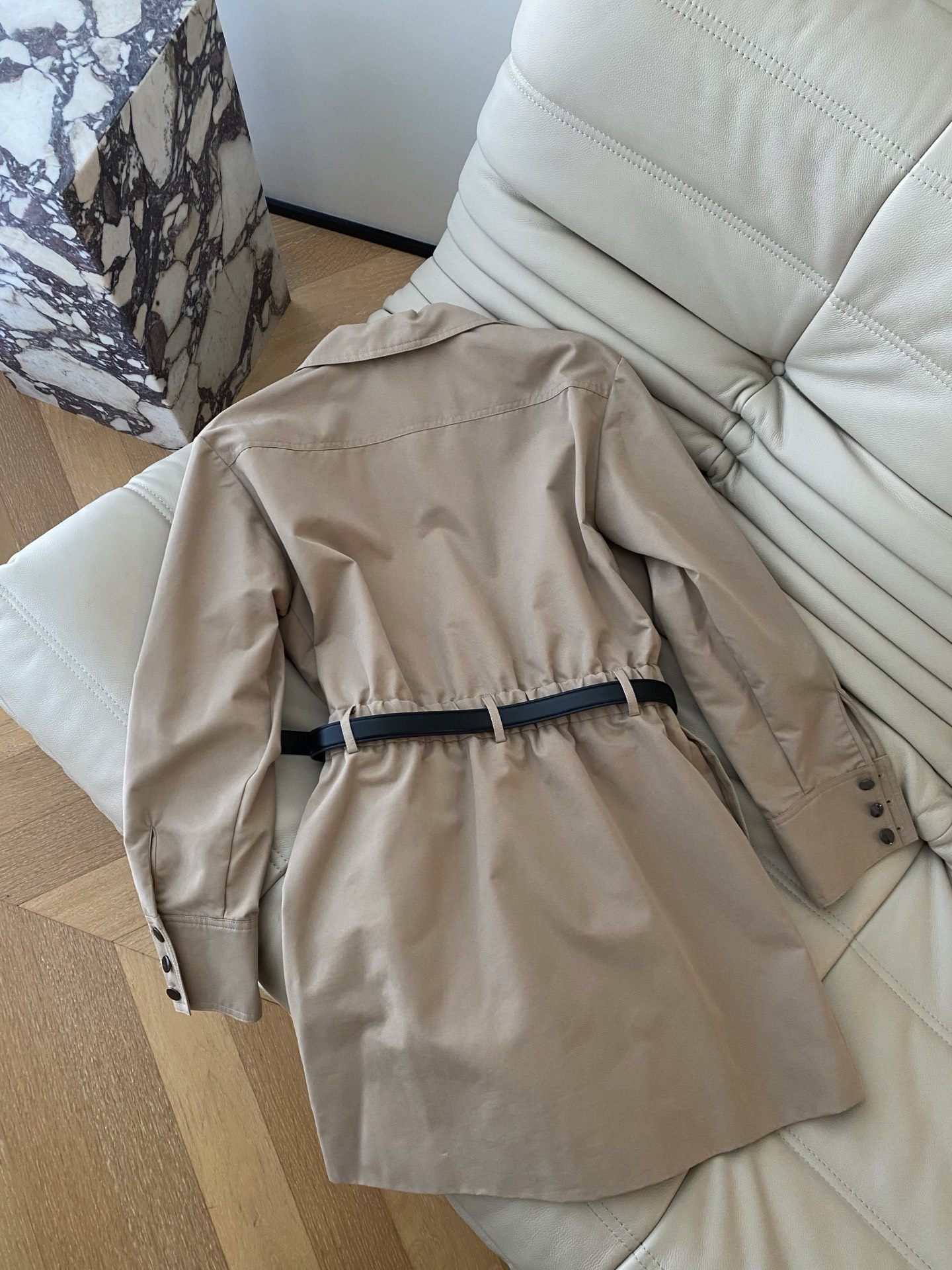 Elegant Fall/Winter Casual Lapel Half-Zip Waist Tie Dress - Versatile & Chic 9 i1756462572385 3341 0 7