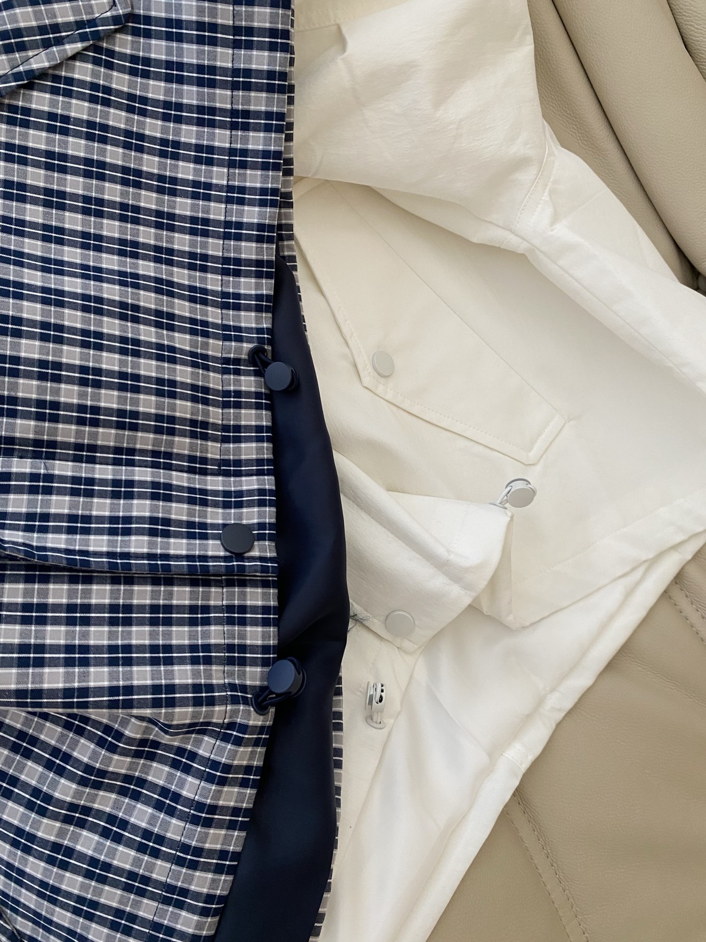 Cotton Blend Polo Jacket with Embroidered Logo & Zipper Pocket - Casual Fit 7 i1756805633421 9625 0 5