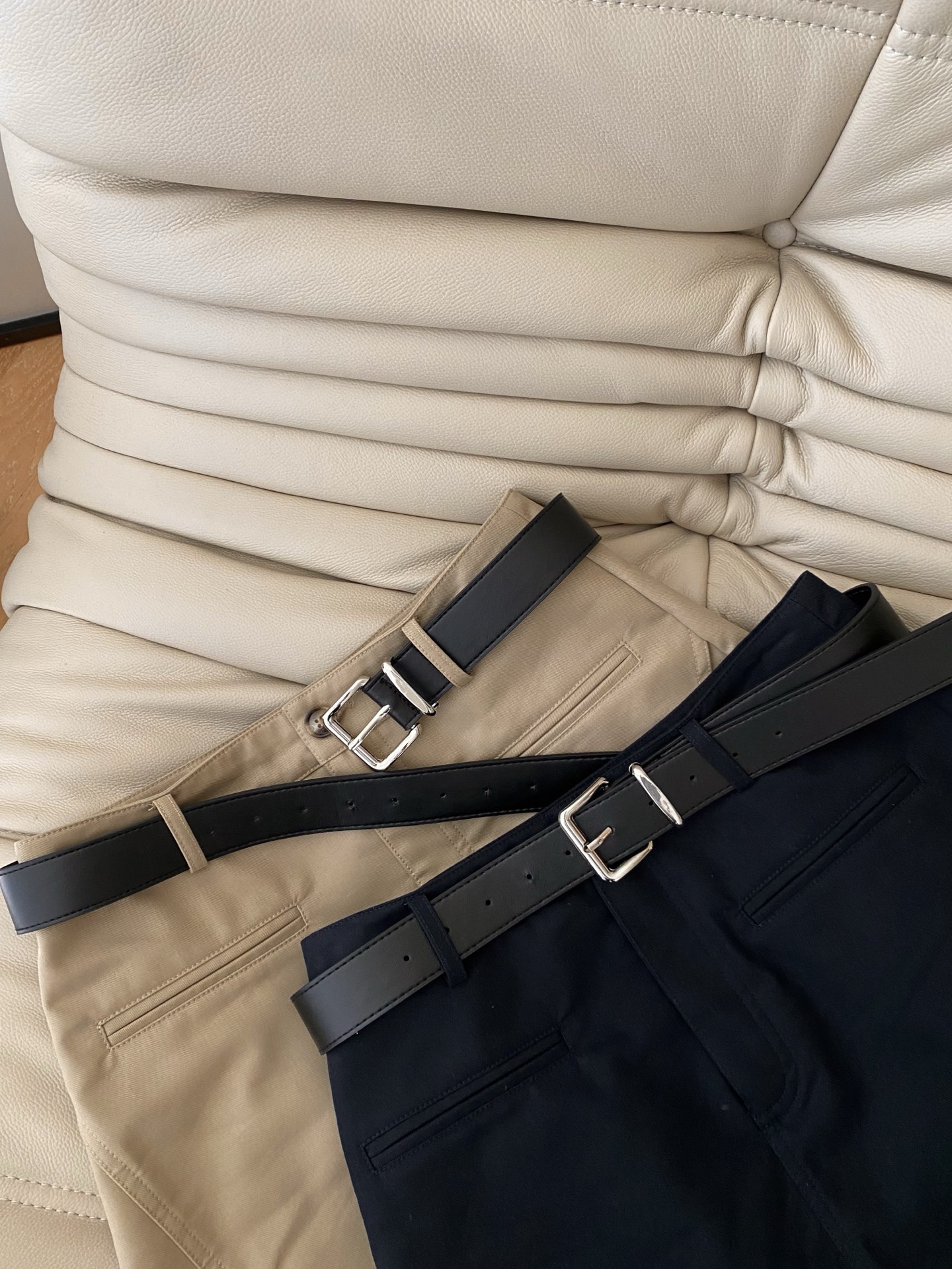 Belted A-Line Culottes: Chic & Flattering Skirt Pants for Fall/Winter 3 i1756806732869 9428 0 1