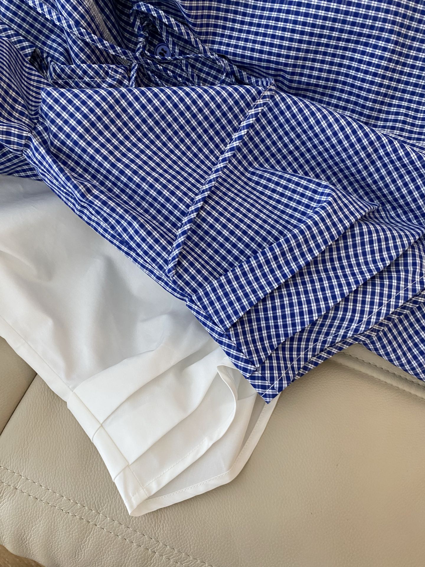 Cropped Drawstring Shirt with Collar, Long Sleeve Autumn Top 8 i1756806768024 5025 0 6