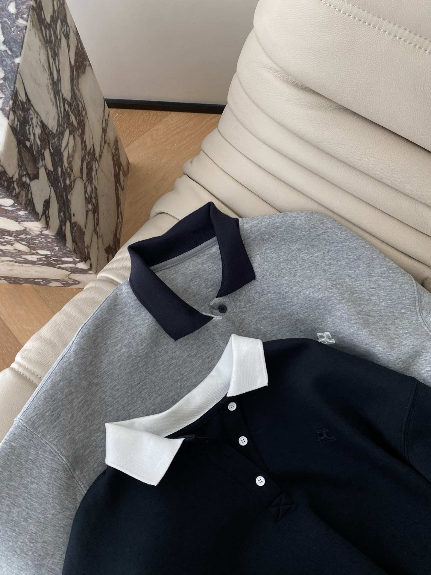 Color Block Knit Collar Sweatshirt & Skirt Set - Fashionable & Youthful 4 i1757323136833 7884 0 2
