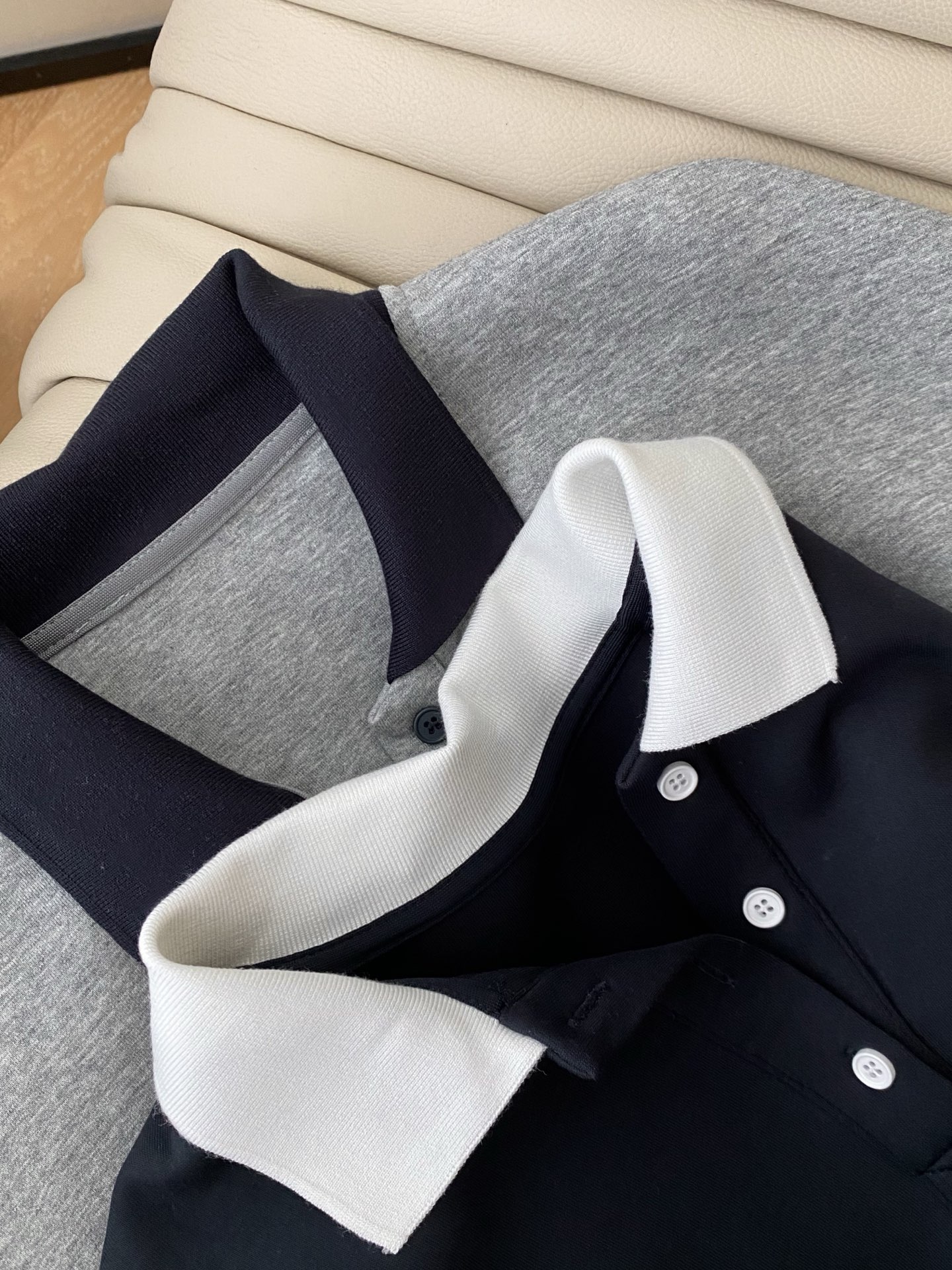 Color Block Knit Collar Sweatshirt & Skirt Set - Fashionable & Youthful 7 i1757323138544 3237 0 5