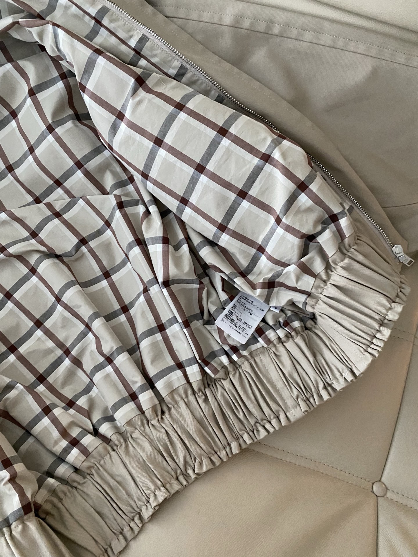 Khaki Vintage Plaid Jacket - Stylish & Comfortable Fall/Winter Outerwear 6 i1757408004988 3716 0 4