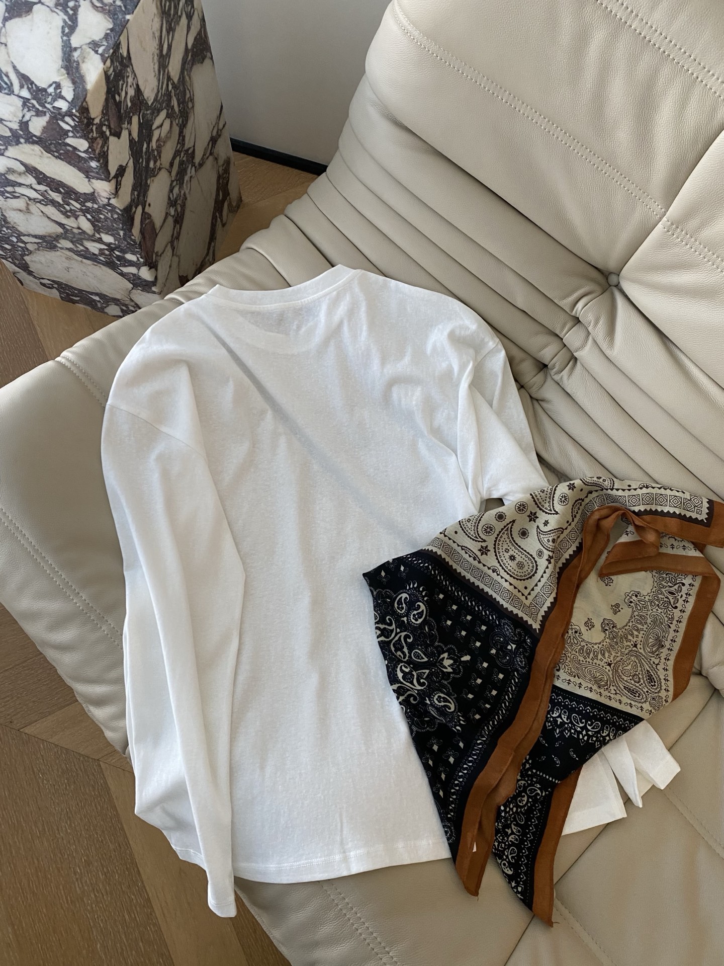 Elegant Snowflake Print Two-Piece Set: Long Sleeve Tee with Shawl 8 i1757850128482 1365 0 6