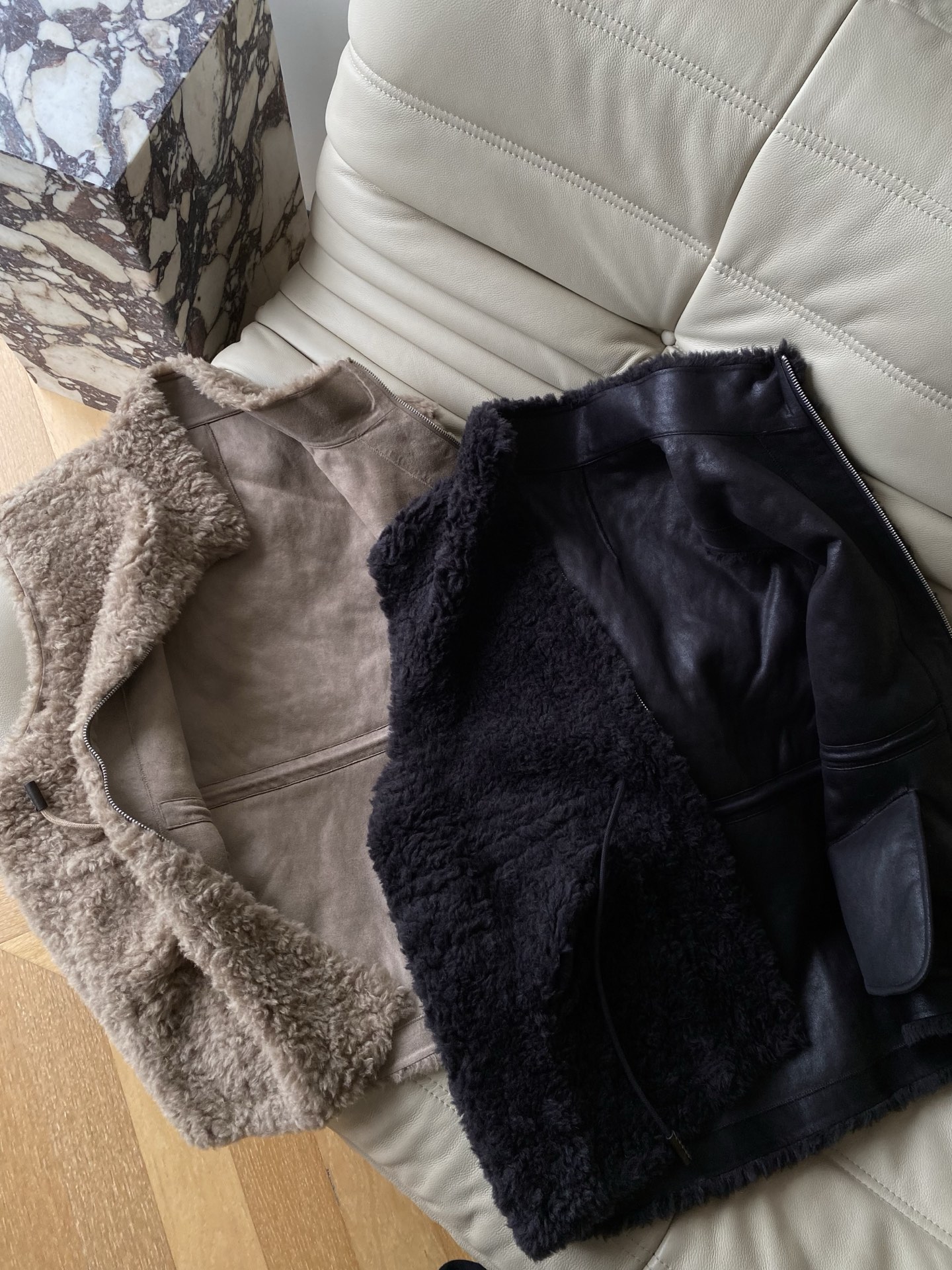 Cozy Drawstring Lamb Wool Vest - Warm Tones, Soft, and Versatile 5 i1761129940130 9387 0 3