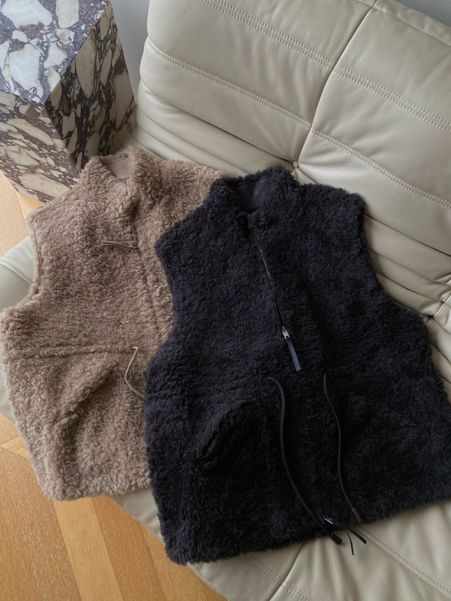 Cozy Drawstring Lamb Wool Vest - Warm Tones, Soft, and Versatile 2 i1761129940207 5016 0 0