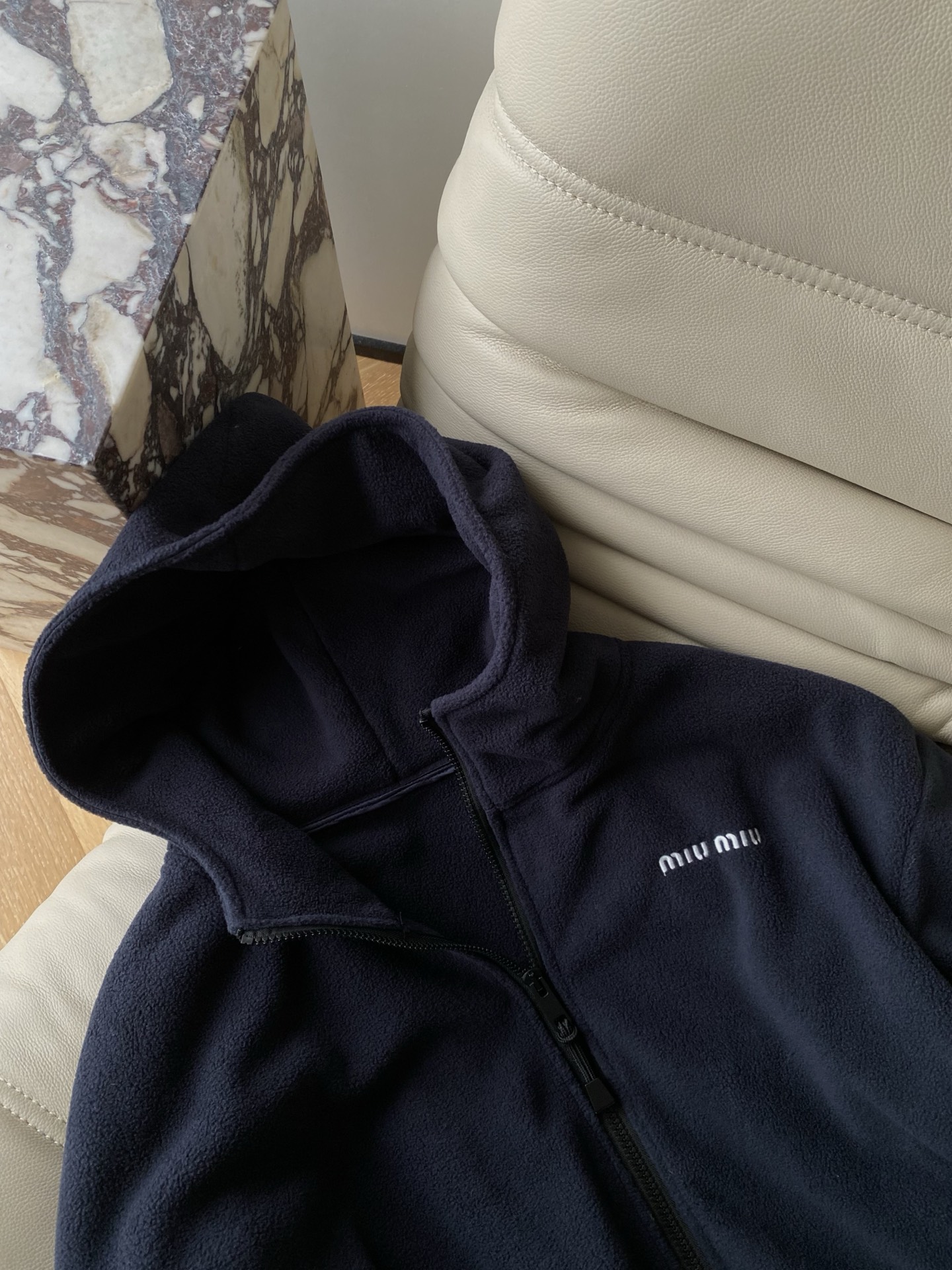 Miu Miu Fleece Hoodie Set: Cozy Chic Loungewear for Women, Autumn/Winter Collection 3 i1761292698803 6059 0 1