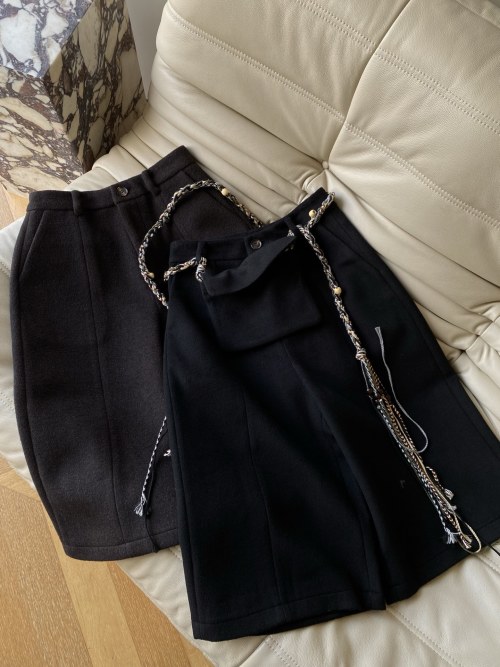 Woven Rope Waist Pack Woolen Blend Mid-Length Shorts – Stylish & Functional