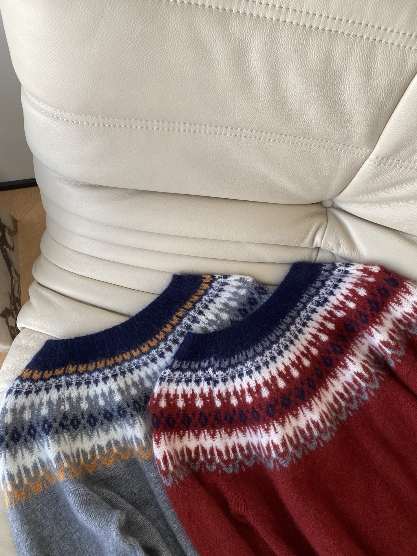 French Retro Christmas Wool Sweater with Snowflake Pattern - Cozy & Stylish 8 i1763886613406 7977 0 6