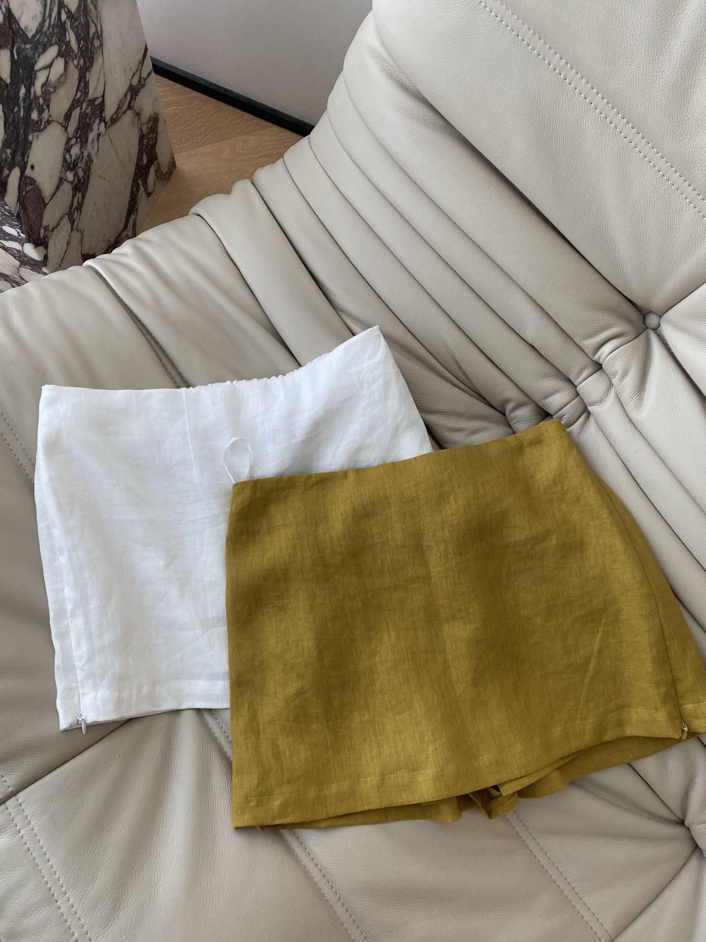 26SS 春夏新款｜亚麻系列短裤裙裤，甄选干爽透气天然亚麻面料打造多版型宽松显瘦款，自带松弛慵懒度假氛围