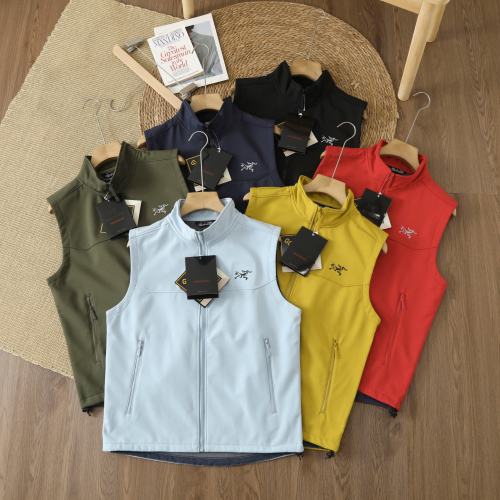 Products 17 Arc'teryx Stand Collar Outdoor Waterproof Softshell Fleece Vest