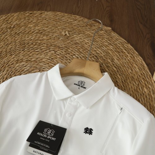 KOLON SPORT Classic Polo Shirt - Breathable, Versatile, and Comfortable Top 1 KOLON SPORT Classic Polo Shirt - Breathable, Versatile, and Comfortable Top