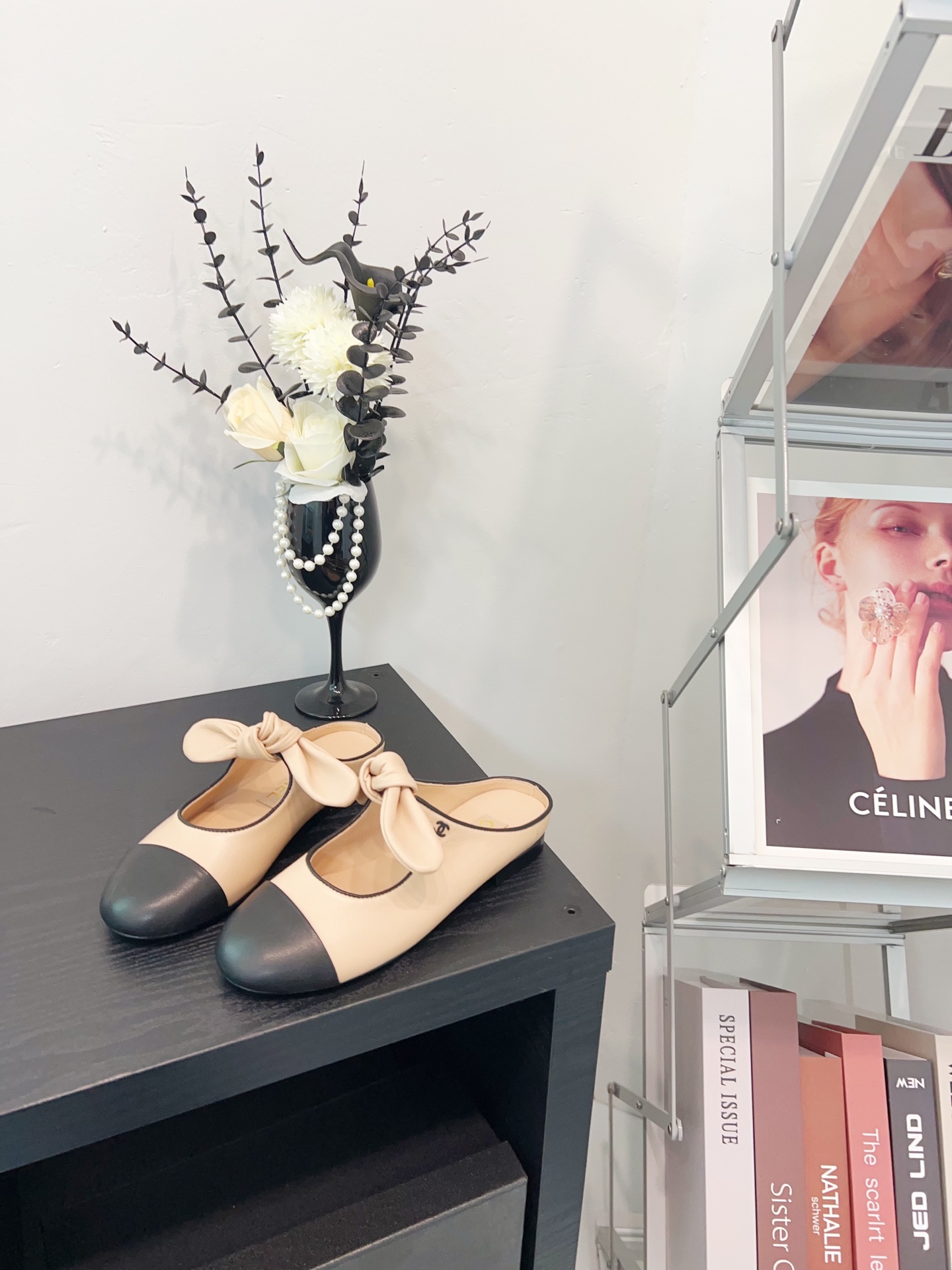 NO:238573,Apricot semi-drag, ballet shoes19860909杏色 半拖,芭蕾舞鞋,Women's Shoes