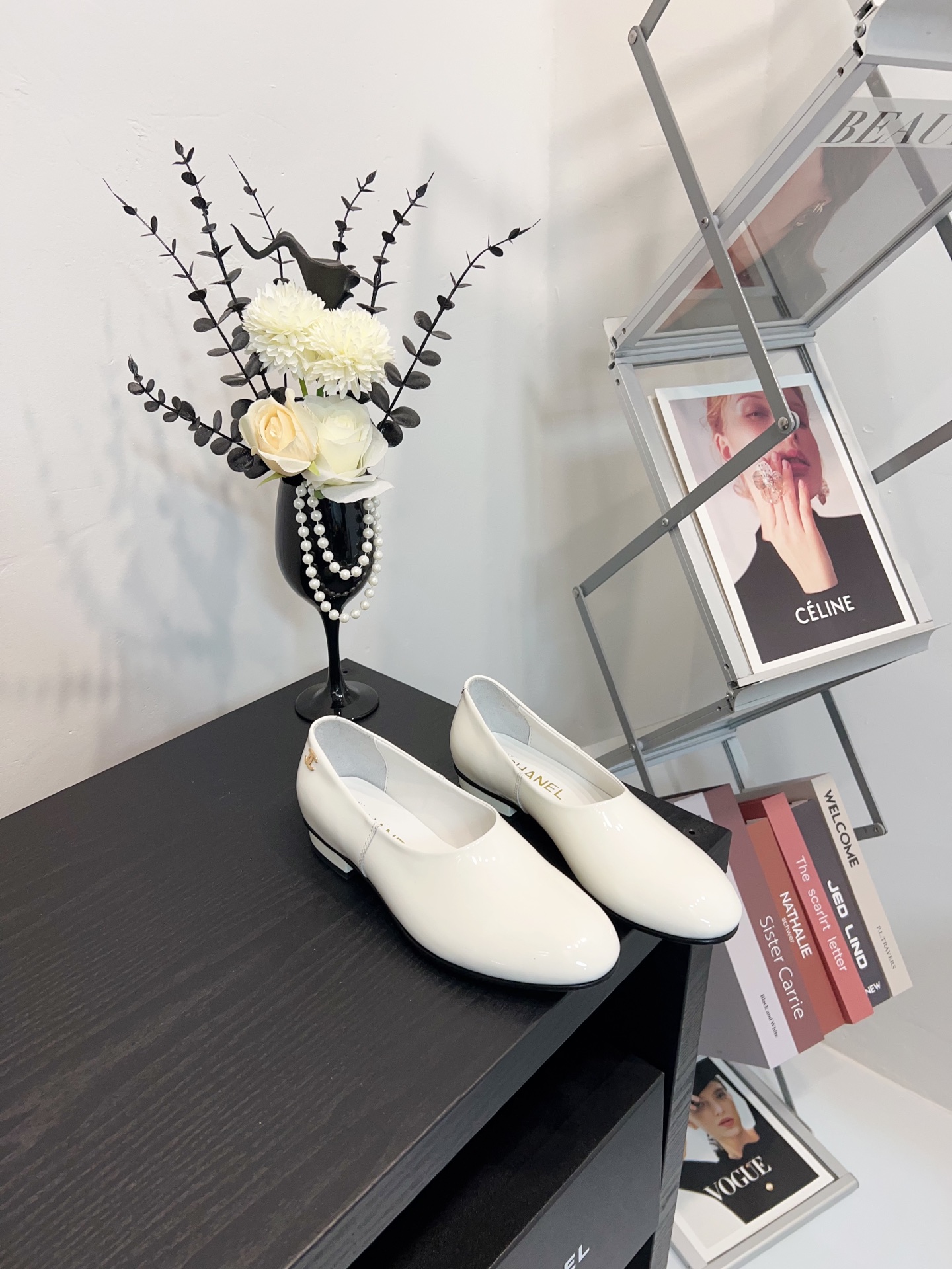 NO:238579,White, ballet shoes19860909白色,芭蕾舞鞋,Women's Shoes