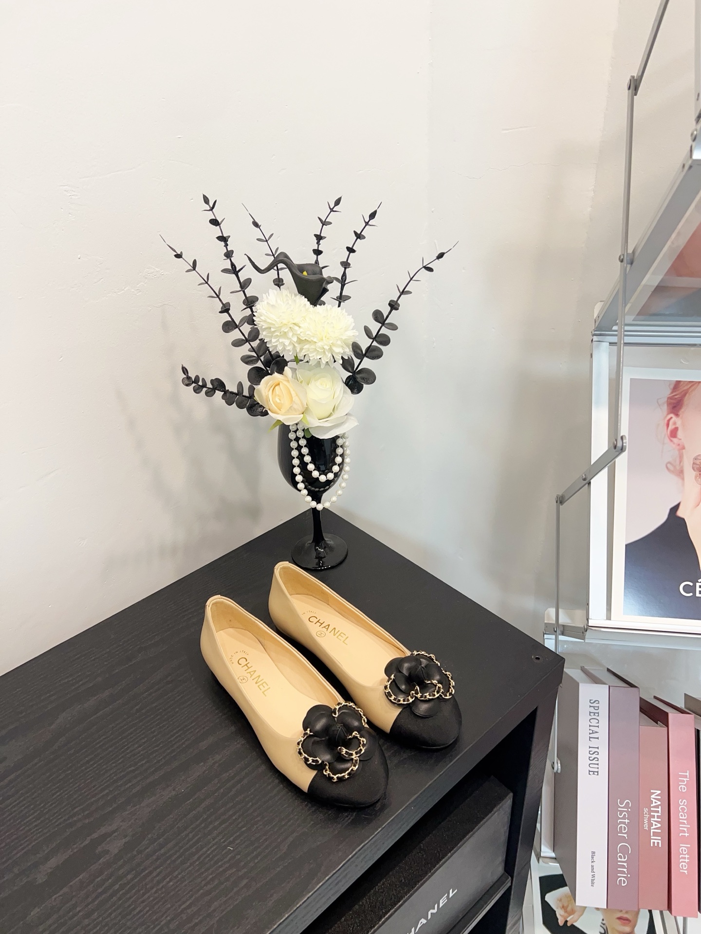 NO:238534,Apricot color - Camellia single shoes, single shoes19860909杏色-山茶花单鞋,单鞋,Women's Shoes