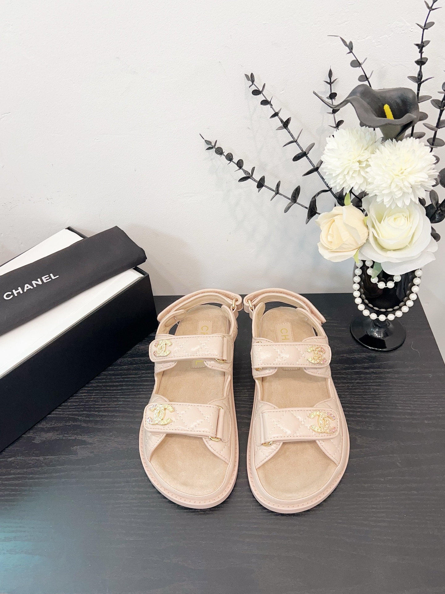 NO:252439,Apricot leather-sandals, semi-slide sandals, sandals19860909杏皮-凉鞋,半拖凉鞋,sandals,Women's Shoes