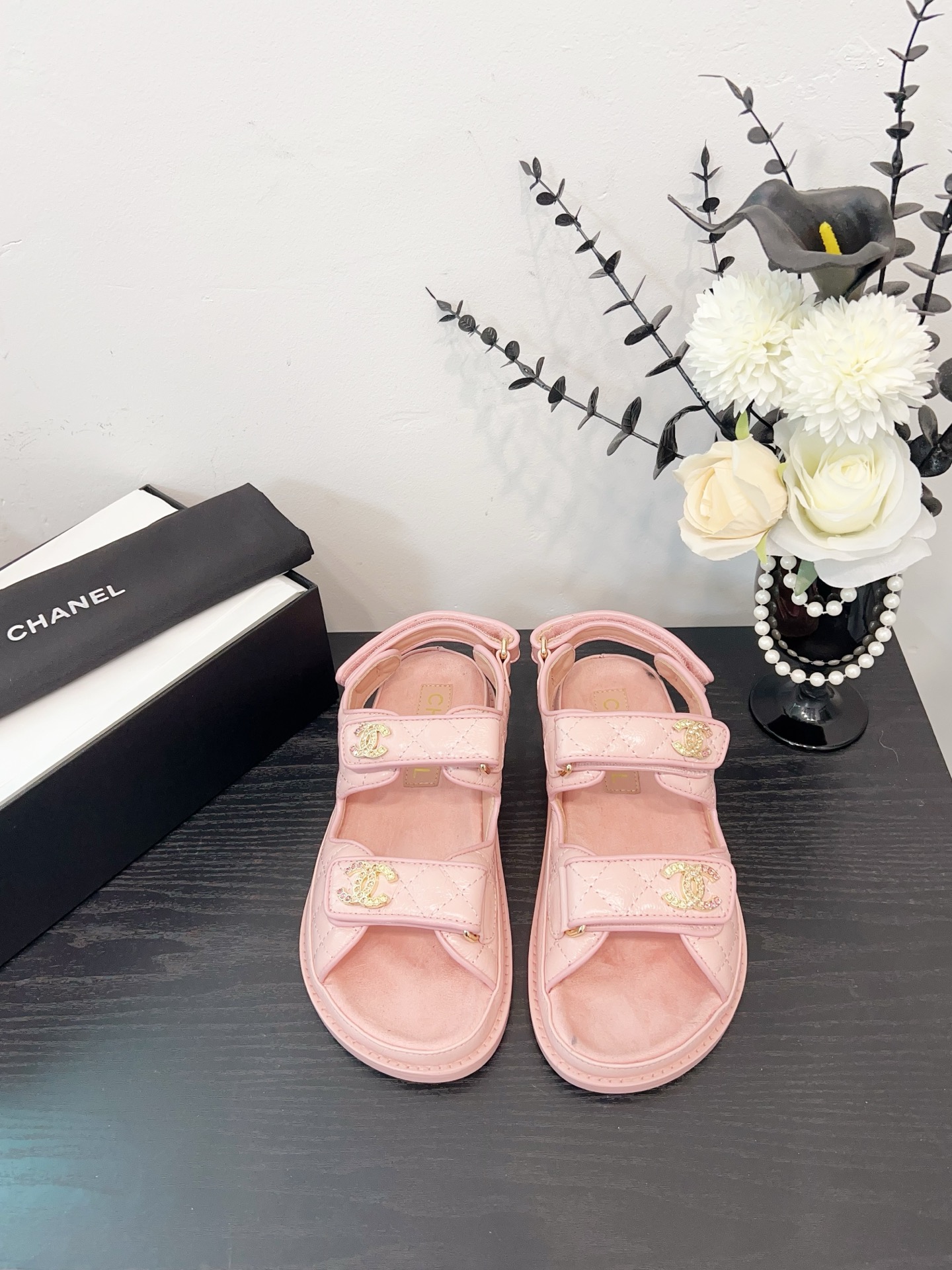 NO:252427,Pink leather-sandals, semi-slide sandals, sandals19860909粉皮-凉鞋,半拖凉鞋,sandals,Women's Shoes