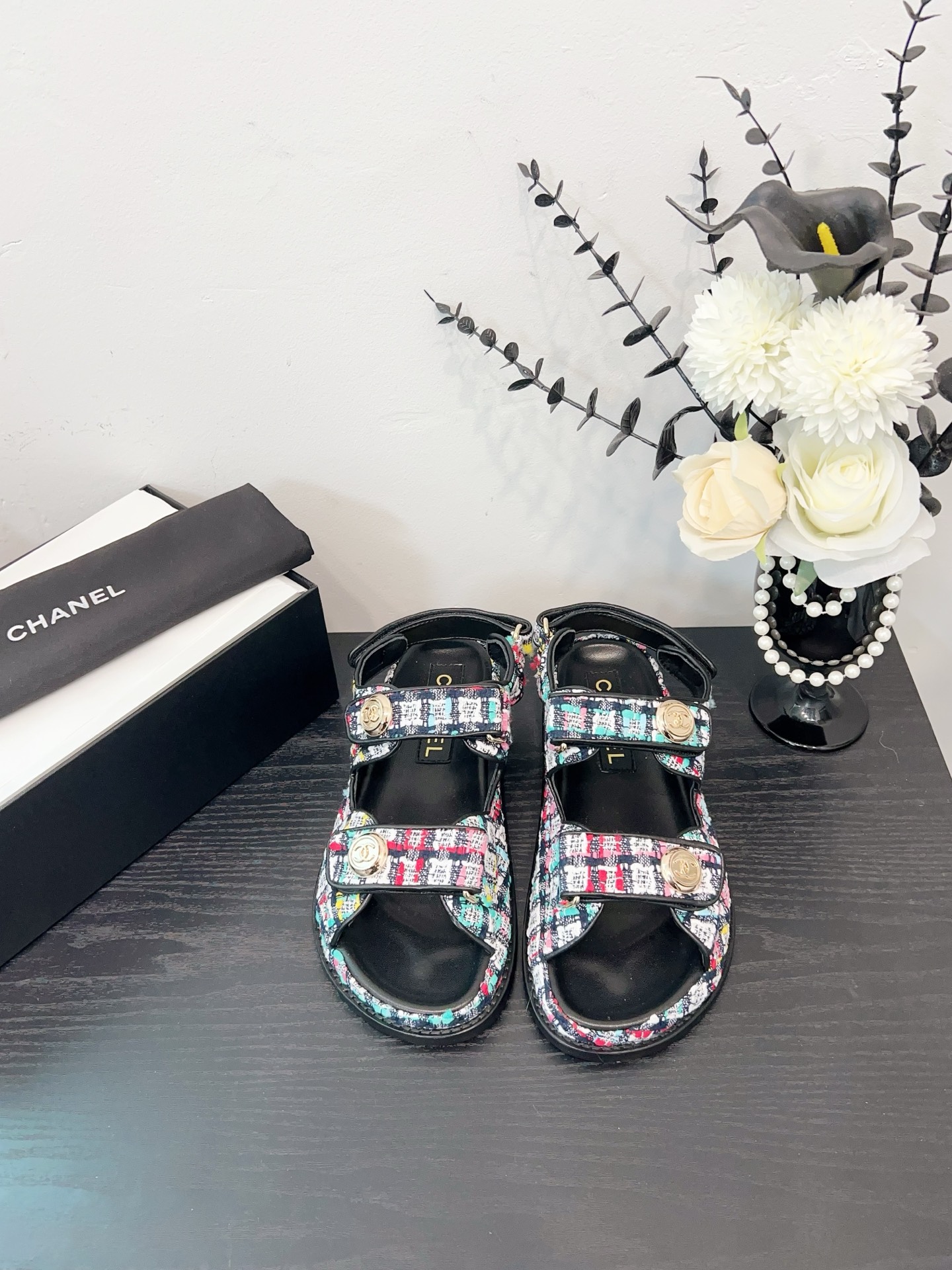 NO:252448,Colorful cloth - sandals, semi-slides, sandals19860909彩布-凉鞋,半拖凉鞋,sandals,Women's Shoes