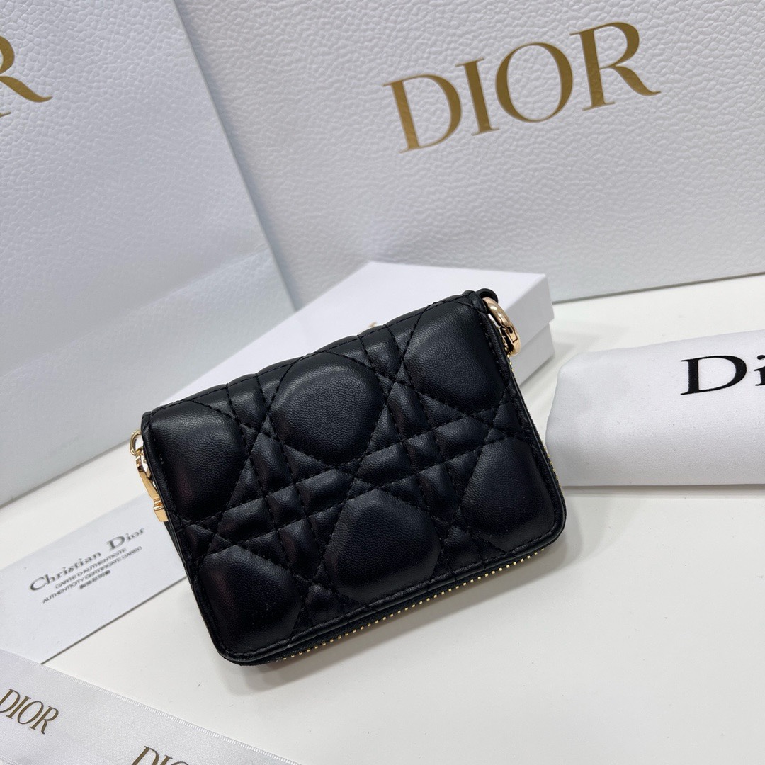 Dior Caro Black everyday shoulder