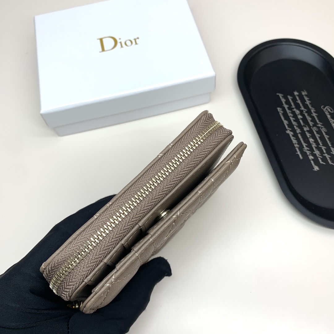 Dior Caro Taupe everyday shoulder