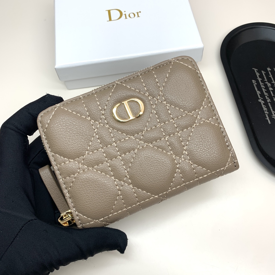 Dior Caro Taupe everyday shoulder