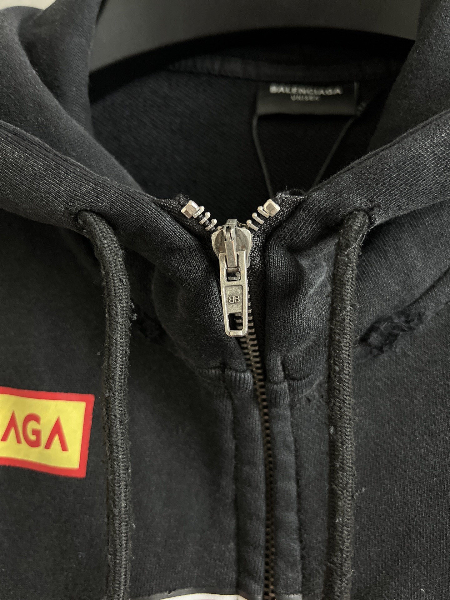  

Balenciaga新款巴黎世家BLCG 2025ss 印花字母双环早春新款经典双环印花磨洗水运动
