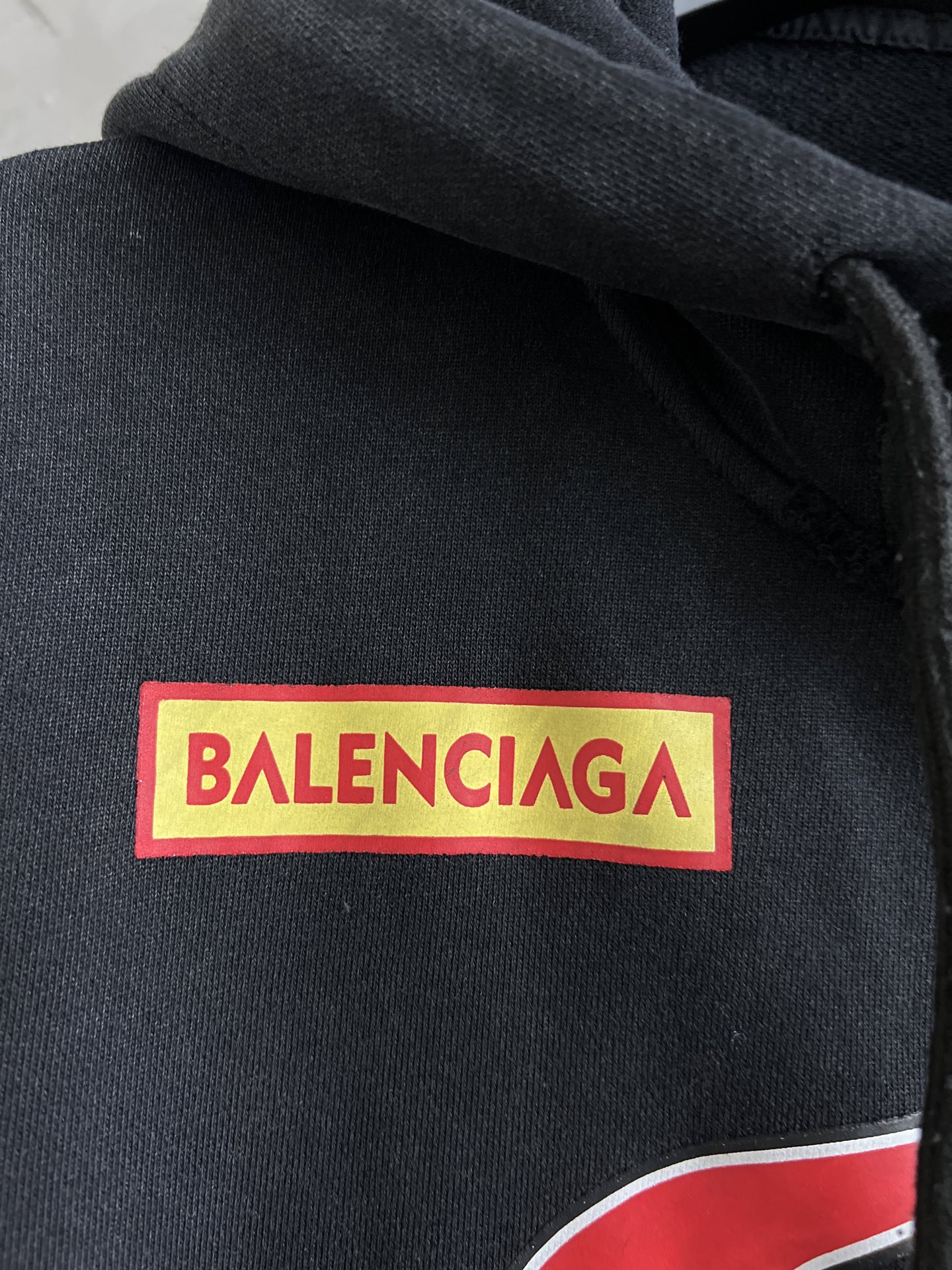  

Balenciaga新款巴黎世家BLCG 2025ss 印花字母双环早春新款经典双环印花磨洗水运动
