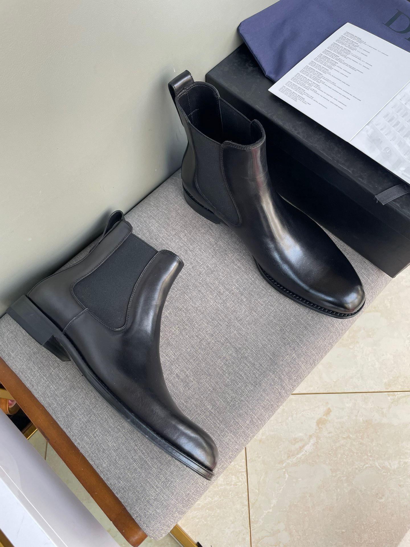 Dior Haute Couture Classic Luxury Leather Shoe Loafer Shoes Ref 2