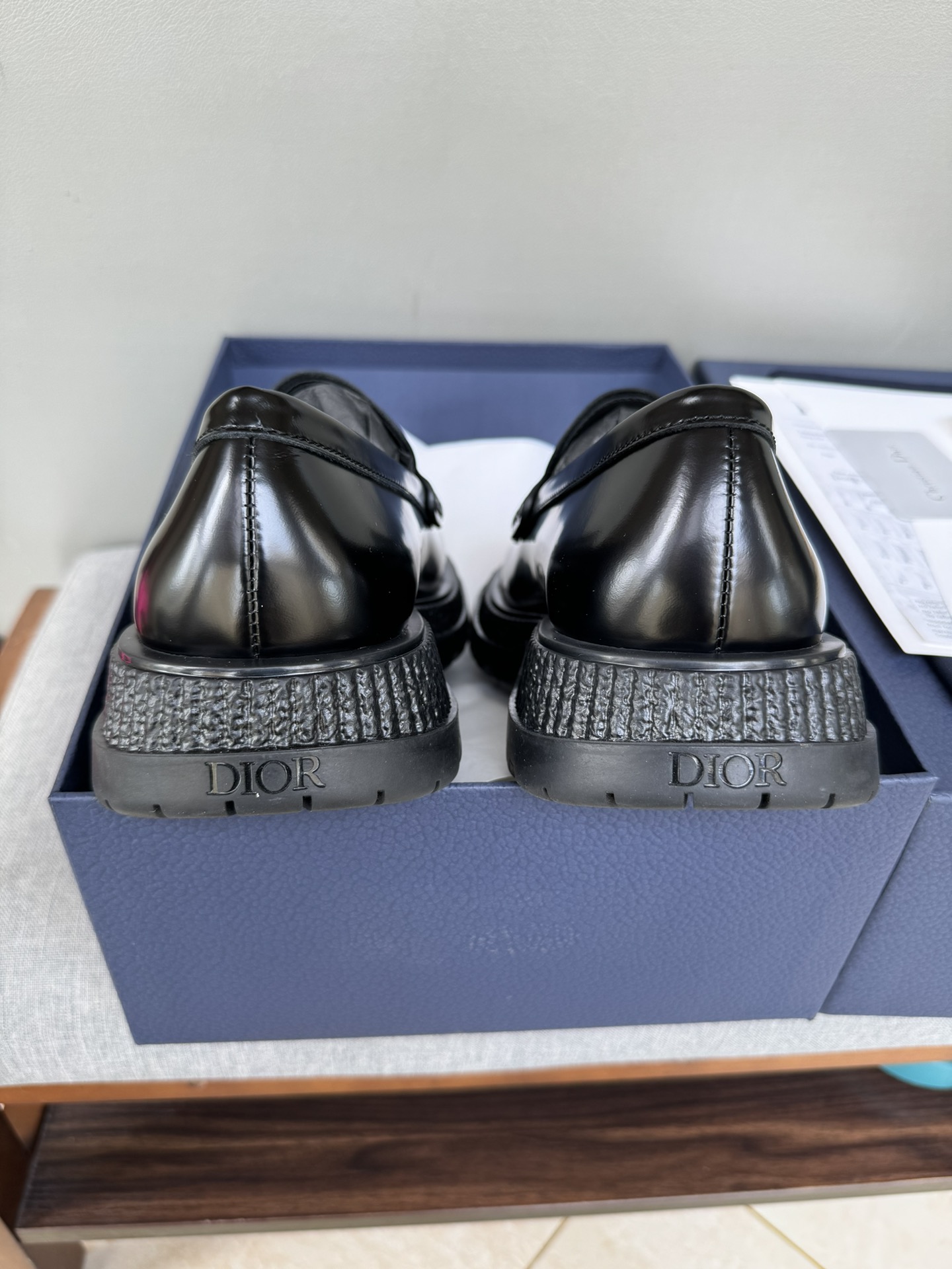 Dior Men's Casual Leather Loafers | Hand-stitched, Rubber Sole | Sizes 39-44 9 i1711089013 175 1