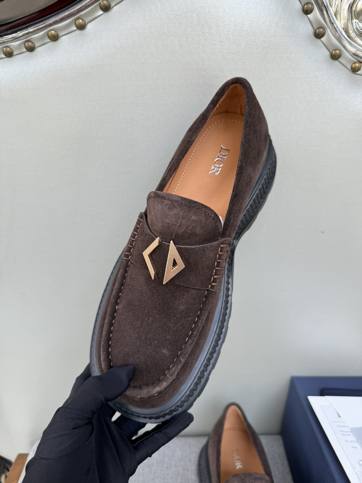 Dior Men's Casual Leather Loafers - Handmade, Premium Quality, Sizes 39-44 5 i1711089105 7439 8