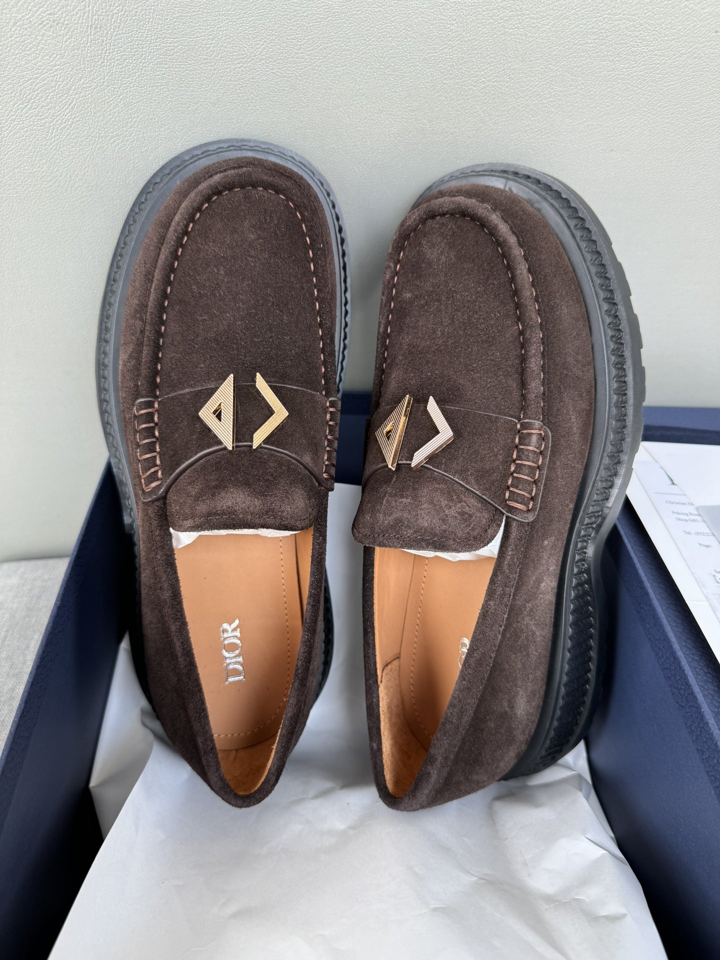 Dior Men's Casual Leather Loafers - Handmade, Premium Quality, Sizes 39-44 8 i1711089105 744 3