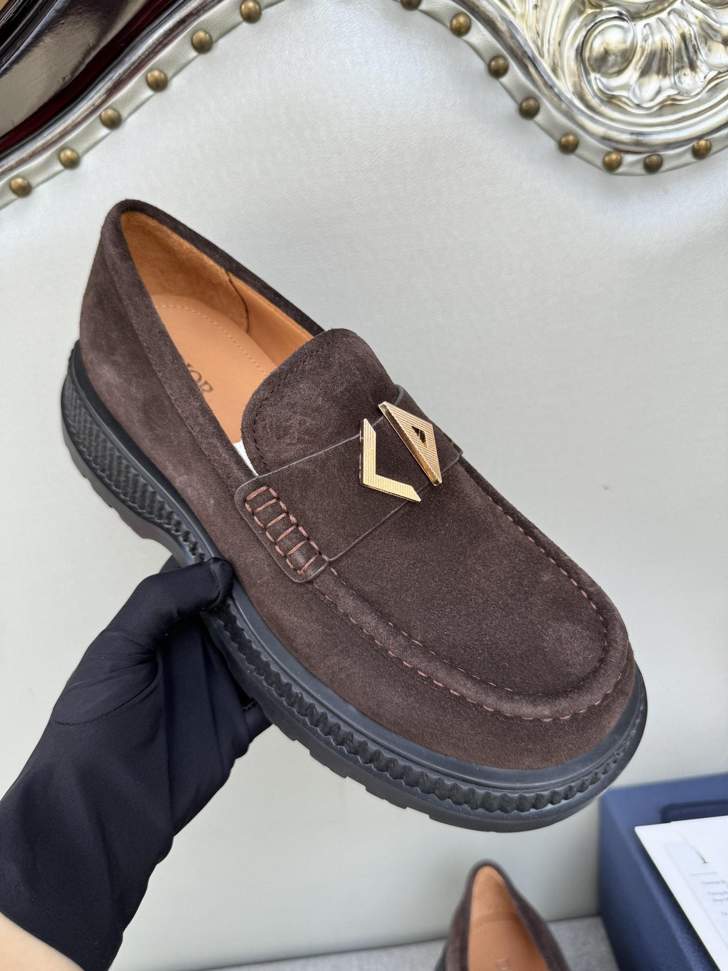 Dior Men's Casual Leather Loafers - Handmade, Premium Quality, Sizes 39-44 4 i1711089105 8153 1