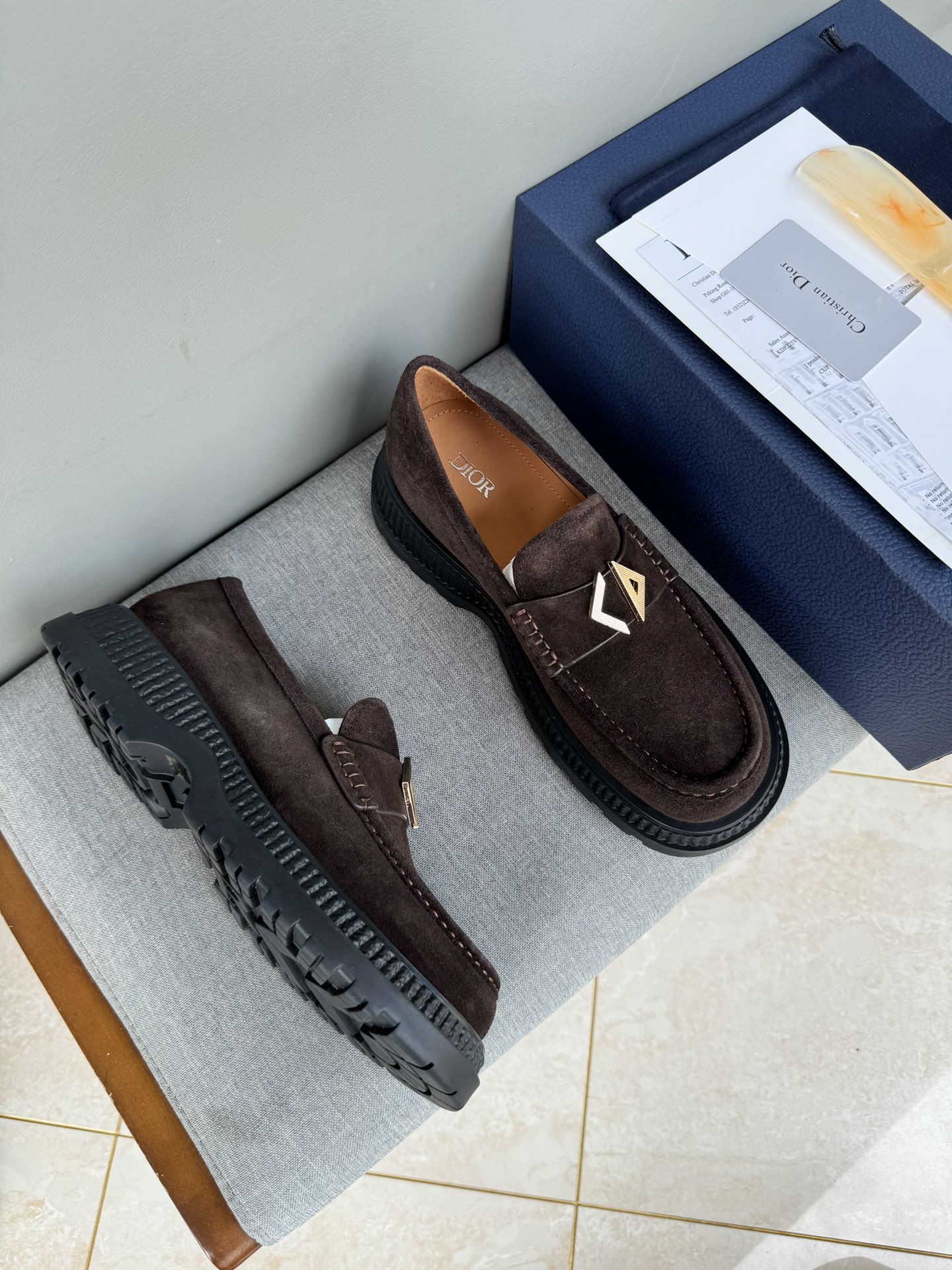 Dior Men's Casual Leather Loafers - Handmade, Premium Quality, Sizes 39-44 3 i1711089105 9458 5