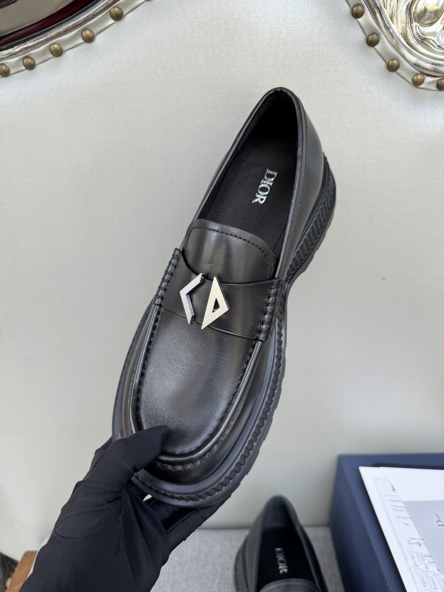 Dior Men's Leather Loafers - Black, Brown, Beige - Sizes 39-44 5 i1711089270 9791 3