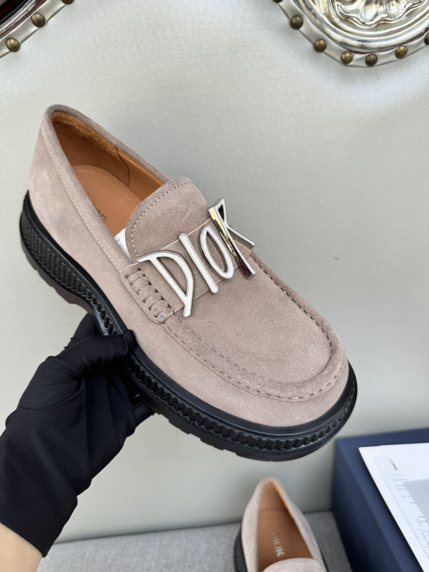 Dior Men's Casual Loafers Original Quality Stitching Leather Slip-Ons 4 i1711089957 2200 3