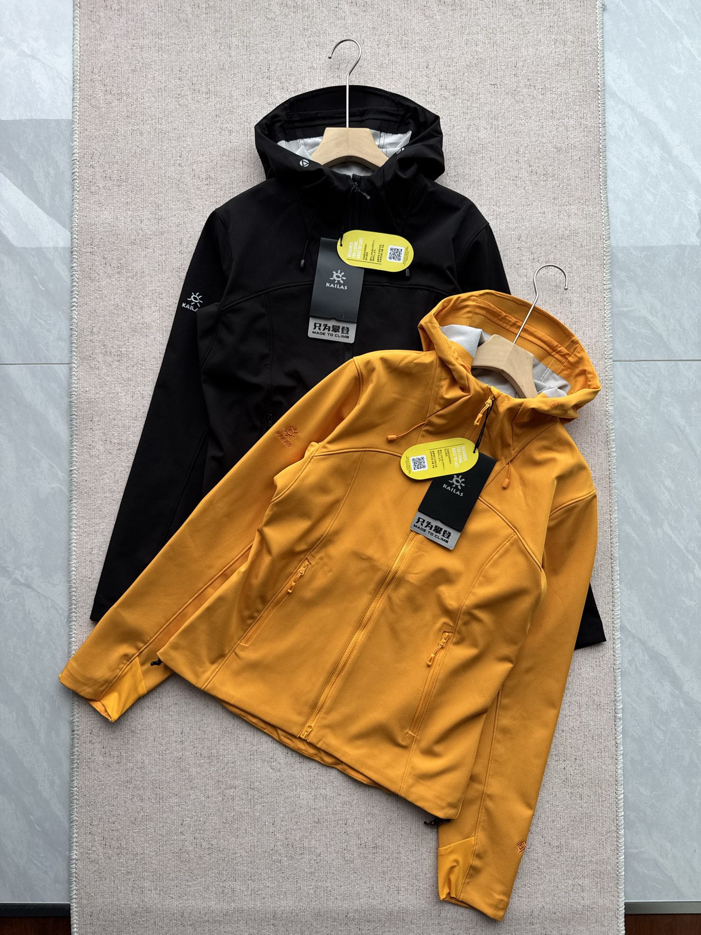 KAILAS M8IC-MAX Hooded Softshell Jacket - Windproof, Water-Resistant, Warm