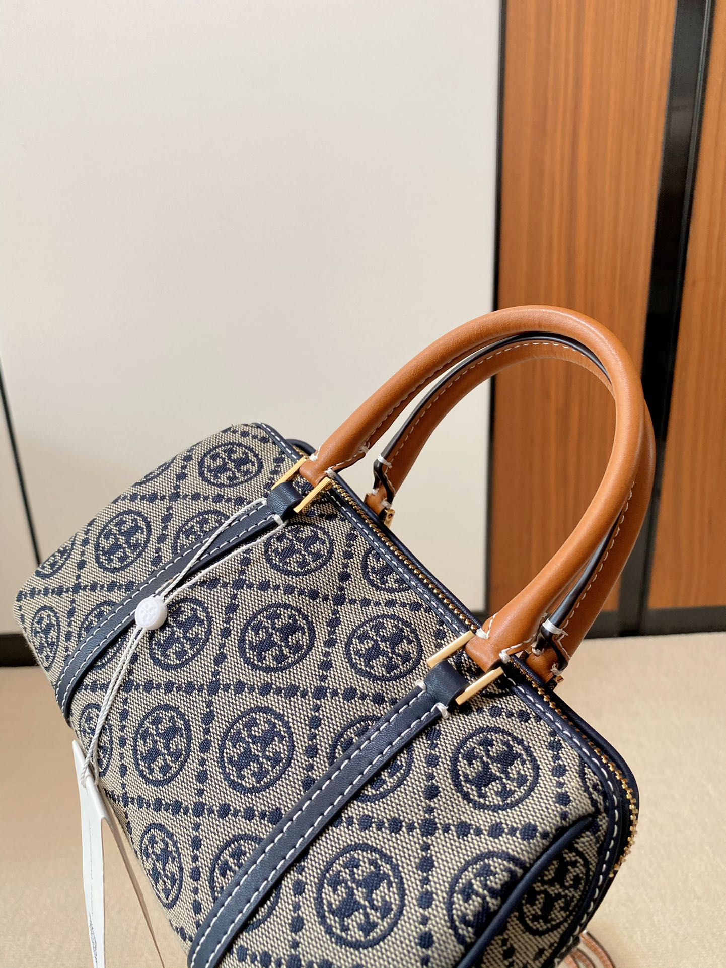 瓦莱斯特拉 Valextra 高定典藏经典高奢皮具手袋托特包斜挎包女包 #1BB79D00 3