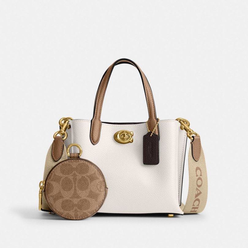 最新款Coach WILLOW 18迷你托特包 6