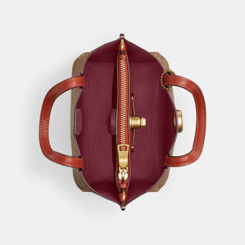 最新款Coach WILLOW 18迷你托特包 3
