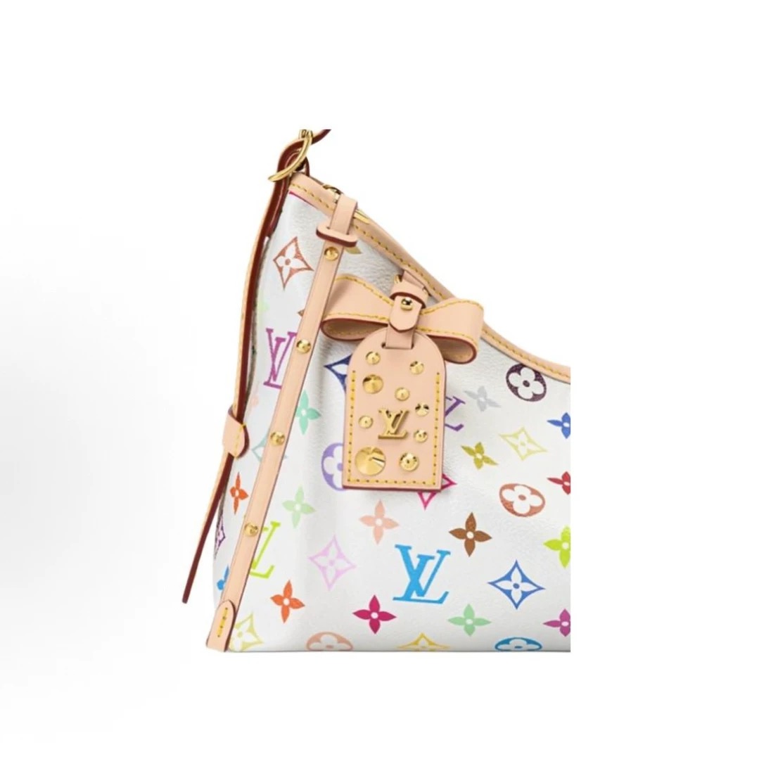 26最新款lv村上隆联名白三彩carryall 5