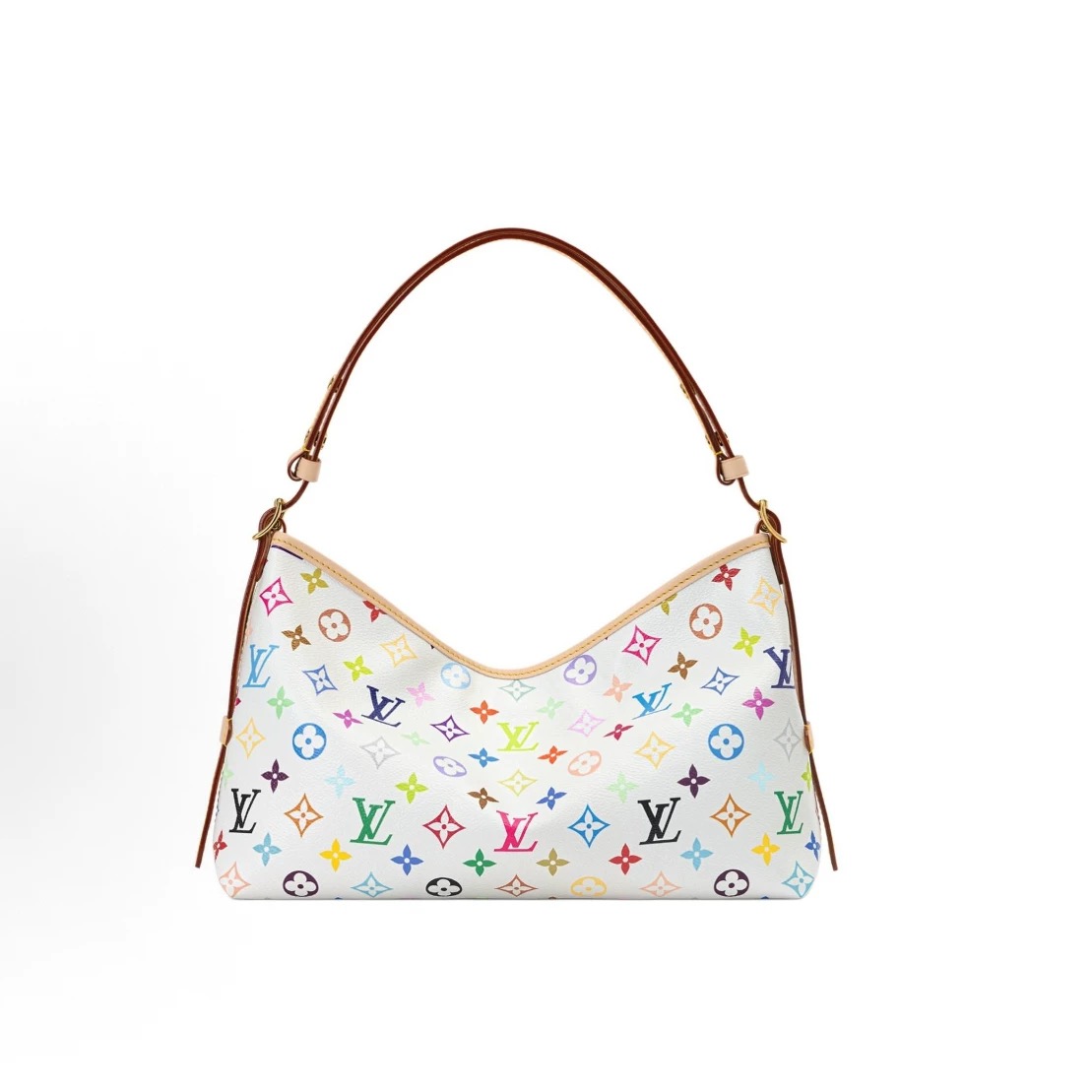 26最新款lv村上隆联名白三彩carryall 4
