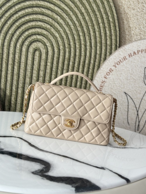 Chanel Black Gold Kelly Bag, 16*25*7cm, Top Handle, Shoulder & Crossbody Bag 1 Chanel Black Gold Kelly Bag, 16*25*7cm, Top Handle, Shoulder & Crossbody Bag